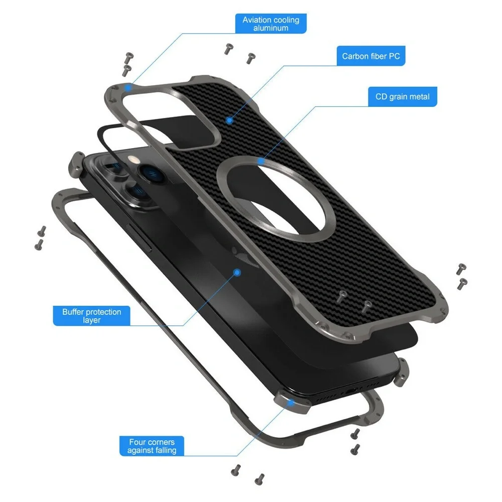 iPhone 13 Pro Max Metal Case